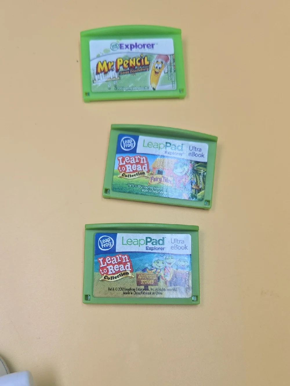 LeapPad2 Green Kids Learning Tablet with Stylus And 3 Games .